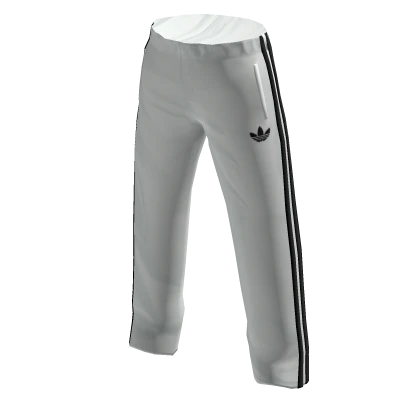 Black and white adidas pants roblox sale