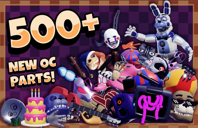 500+ OC PARTS!
