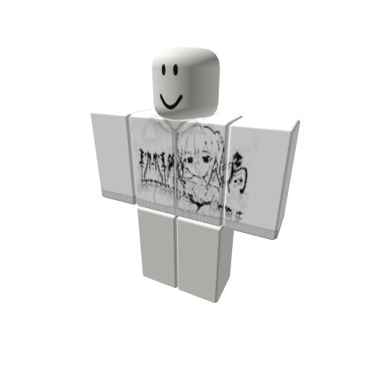━☆Maka SE White Zip-Up☆━ - Roblox