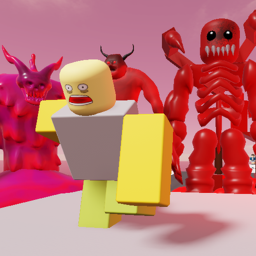 ESCAPE THE RED OBBY!!!!!