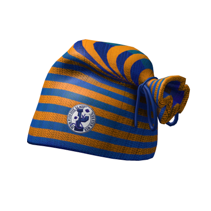 Orange & Blue Slouched Beanie Roblox item