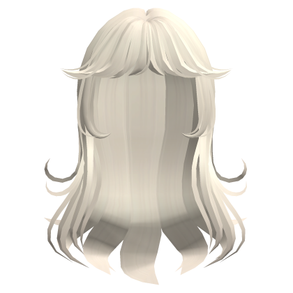 ♡ beige messy cute layered wavy wispy hair Roblox item
