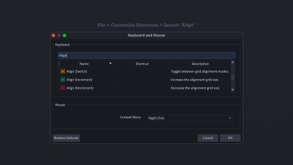 UI Align preview 2