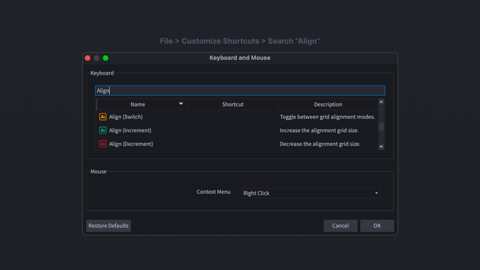 UI Align preview 2