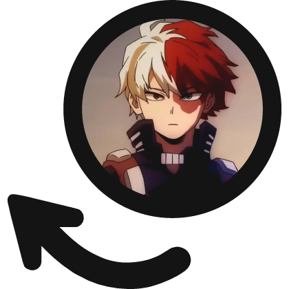 Shoto Todoroki Meme Circle