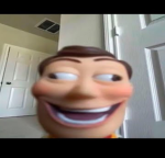 I am woody and I am happy