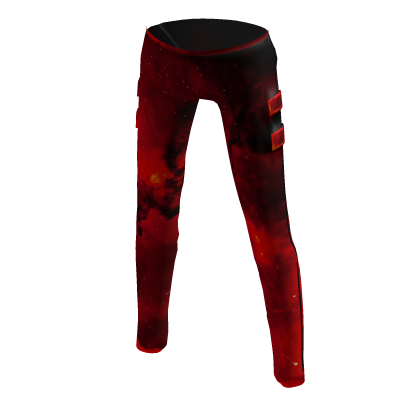 Red Exotic Pants