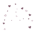 Pink Heart Confetti