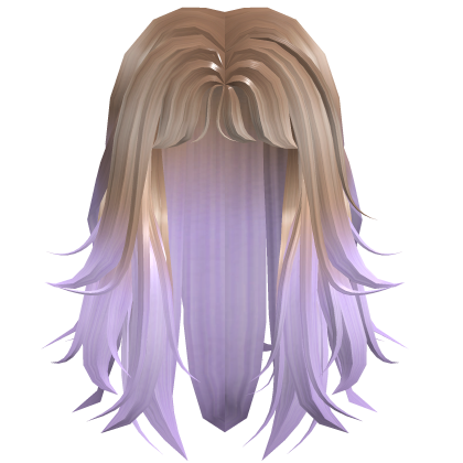 Ombre Purple Long Layered Hair • DD16 thumbnail
