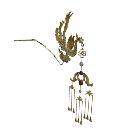 顔文字　中国アンティーク/バングル/鳳凰/昇竜 Traditional Chinese Phoenix Single Hairpin | Buyao | Roblox