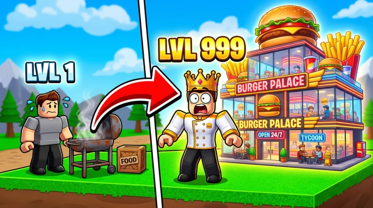 My FAST FOOD Empire Wiki: jogo de Evolução, Idle | Roblox