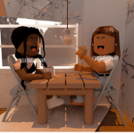 Tik Tok girl hang out