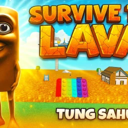 Survive the Lava with Tung Tung Tung Sahur icon