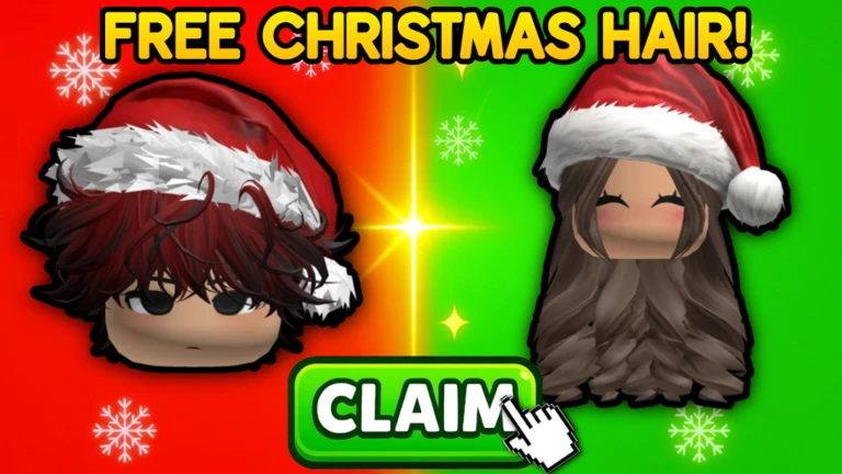 Click For Free UGC Items [CHRISTMAS HAIRS]