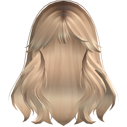 Soft Champagne Blonde Layered Hair 🤍