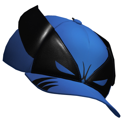 Blue Backwards Wolverine Cap Roblox item