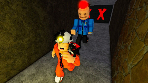 RUN FROM SIREN COP! (SCARY OBBY)