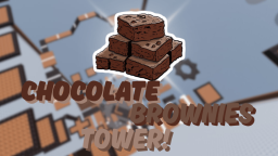 Czekoladowa wieża z brązowymi cukierkami!