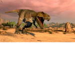 The peppa dinosaurs