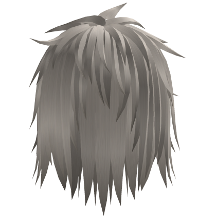 Messy Anime Boy hair in blonde