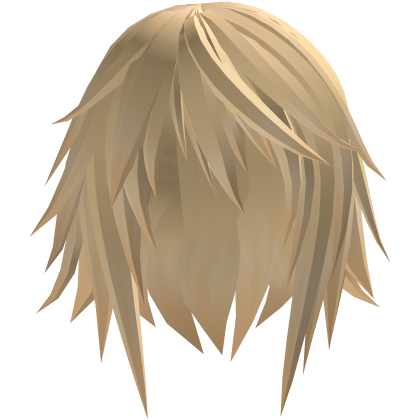 short straight emo hair (blonde)