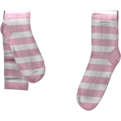 🌷 [blocky] white pink y2k cute kawaii socks