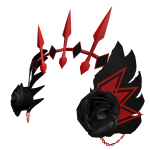 Sanguine Feathered Crown