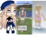 Gacha life, Minecraft, roblox