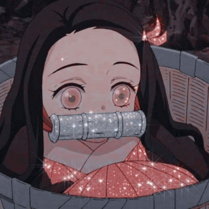 nezuko glitter icon Roblox decal