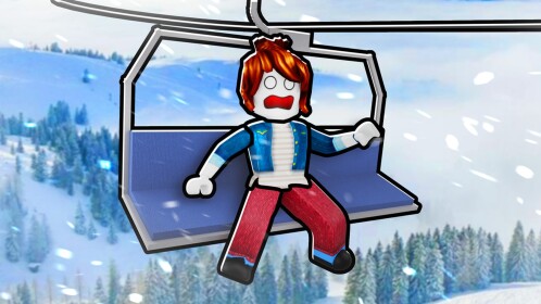 Ride the Longest Ski Lift Obby