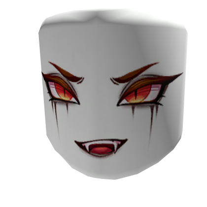 Red Vampire Face - Roblox