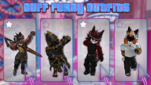 [BARA] Buff Furry Outfits