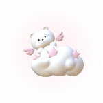 cloudy ><
