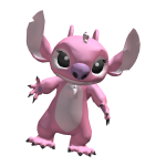 Pink Angel Stitch Doll