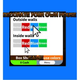 Decorate your own house Game