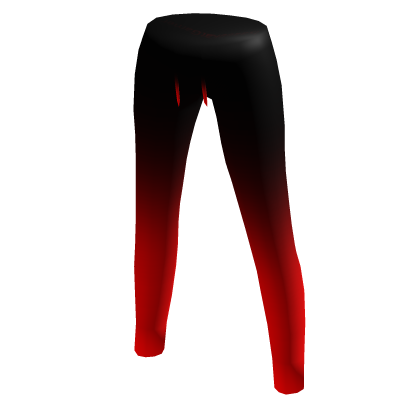 Pants Sport Fade Black White Halloween