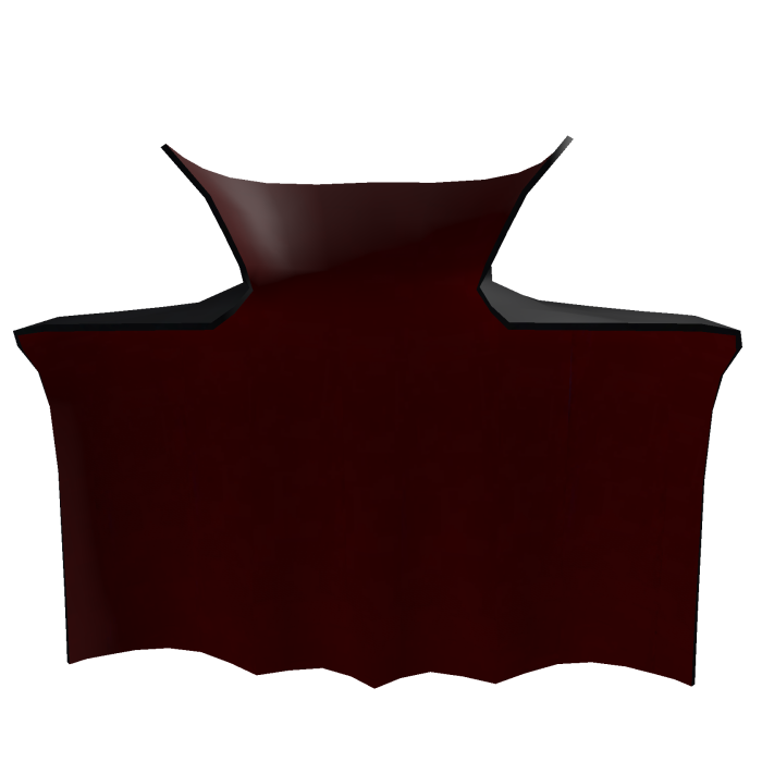 Classic Black and Red Vampire Cape