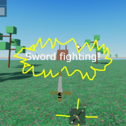 Sword fighting