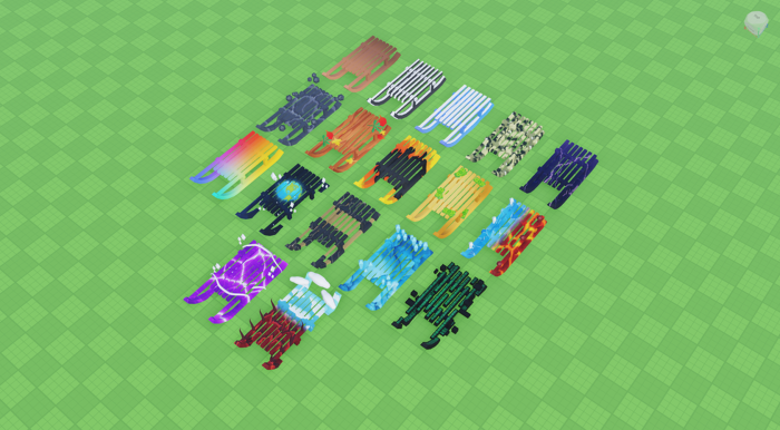 Sledge Pack - Low Poly preview 1