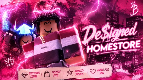 🛍️ [NEW] DE$IGNED Homestore
