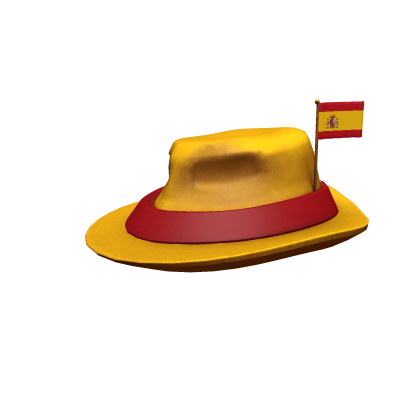 International Fedora Spain Roblox catalog item