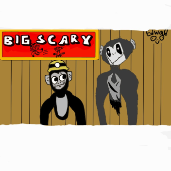 Fan made Big scary with scary baboon monsters
