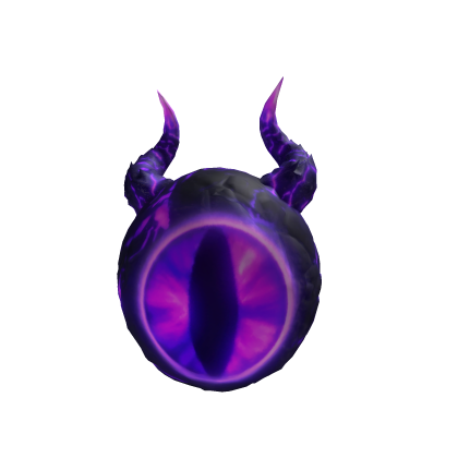 Bloodshot Ruby Eye - Purple And Horns Addon
