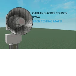 Oakland Acres, IA, Tornado siren Testing icon