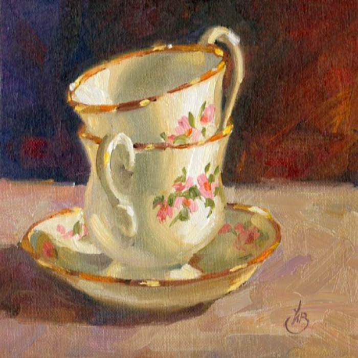 Vintage Cup Painting Roblox decal