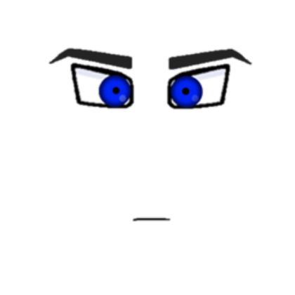 New Dark Blue Eyes Roblox decal