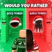 Would You Rather: Christmas Outfit Tower icon