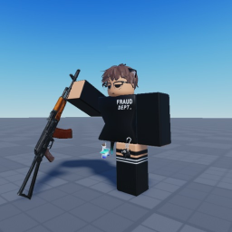 Gun fight on a baseplate