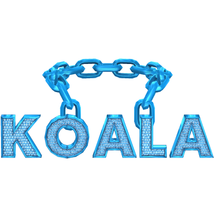 Koala Blue Chain Roblox item