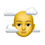 The bald woman